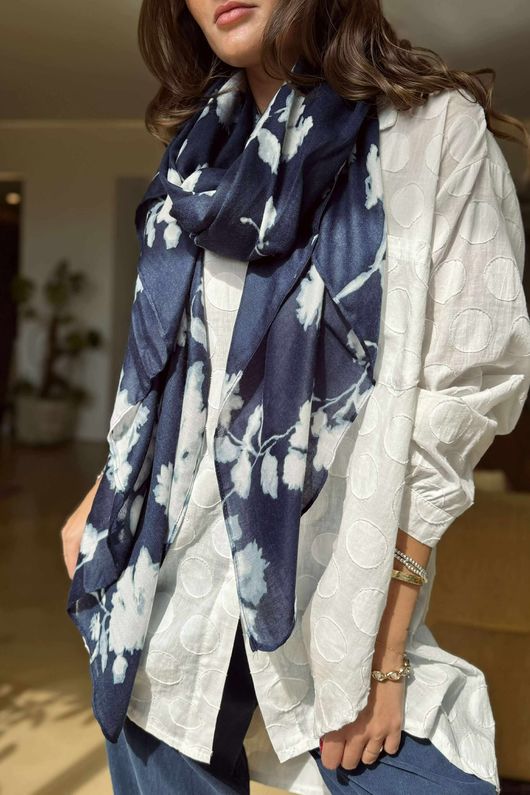 Laundry B Wicklow Scarf Navy /10 =